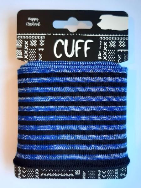Bündchen Cuff BLUE LUREX
